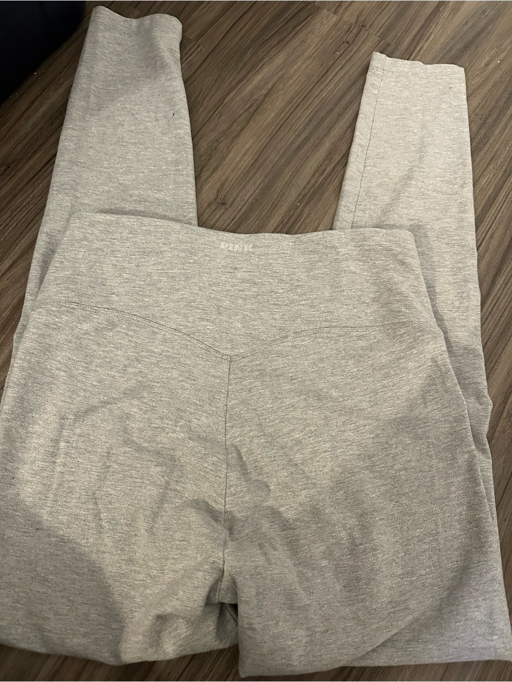 PINK Victoria's Secret Light Grey High-Waist Leggings